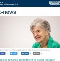 CDU E-news | Menzies rewards commitment to health research