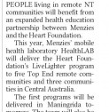 Heart Foundation partnership with HealthLAB - NT News