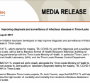 Improving diagnosis and surveillance of infectious diseases in Timor-Leste