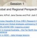 Hep B Colloquium  Session 1, Global and Regional Perspectives