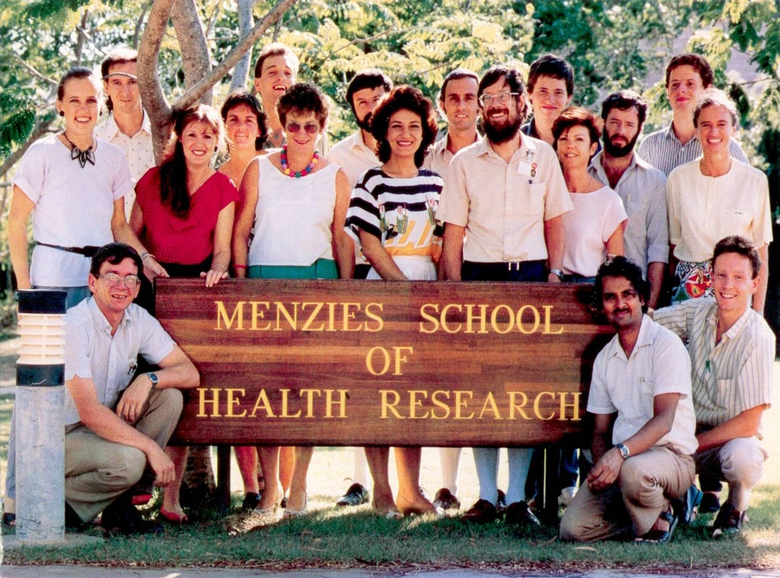 The early days Menzies 30th Anniversary