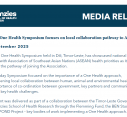 MEDIA RELEASE | Fifth One Health Symposium focuses on local collaboration pathway to ASEAN