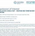 EOI Evaluation Consult - RESPOND Mid-term Review