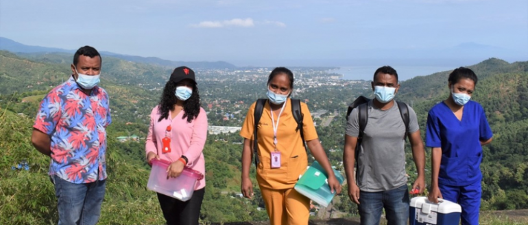 Series of projects in Timor-Leste helps improve vaccination procedures