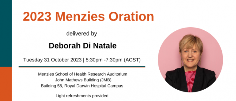 2023 Menzies Oration