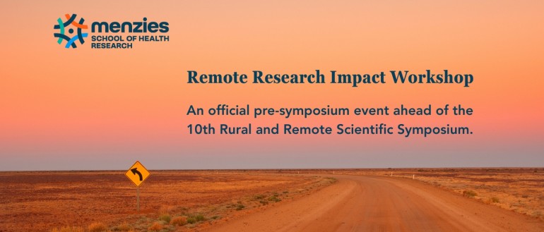 Remote Research Impact Workshop