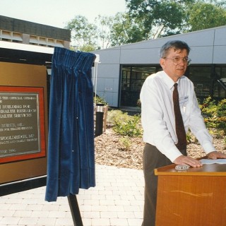 1996 Official opening of the John Mathews building
