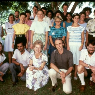 Menzies staff in the early 1980s
