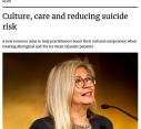 Culture, care and reducing suicide risk