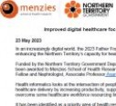 MEDIA RELEASE | Improved digital healthcare focus of 3-year Fellowship