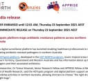 MEDIA RELEASE | HOTspots platform maps antibiotic resistance patterns across northern Australia