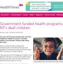 Government funded health programs for NT's deaf children