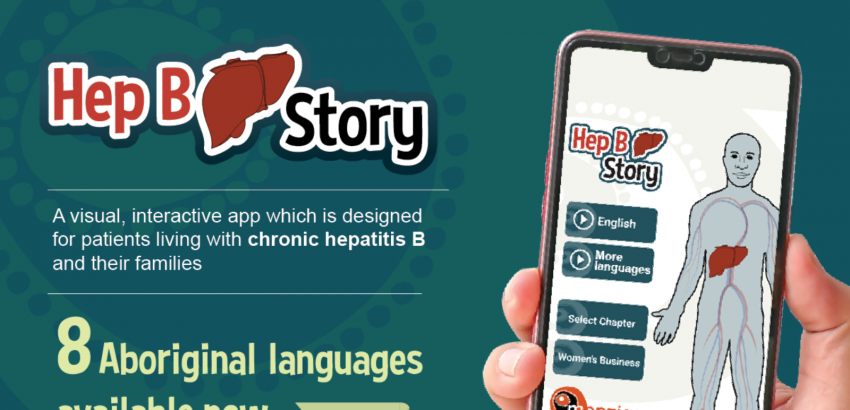 Hep B Story App now available in eight languages