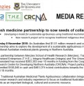 Media Release | Bush medicine partnership to sow seeds of collaboration