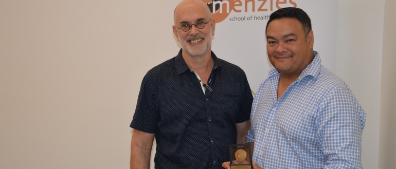 Associate Professor Kelvin Kong honoured with Menzies Medallion