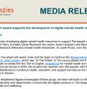 MEDIA RELEASE | Research award supports the development of digital mental health resources