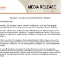 Aboriginal ear surgeon honoured with Menzies Medallion