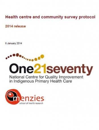 Health Centre and Community Survey (HCCS)